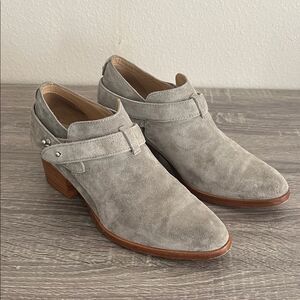 Rag Bone Harley Boot In Cemento Suede Boots Shoes